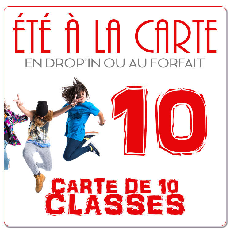 Inscription à 4 cours de danse en Individuel à la session