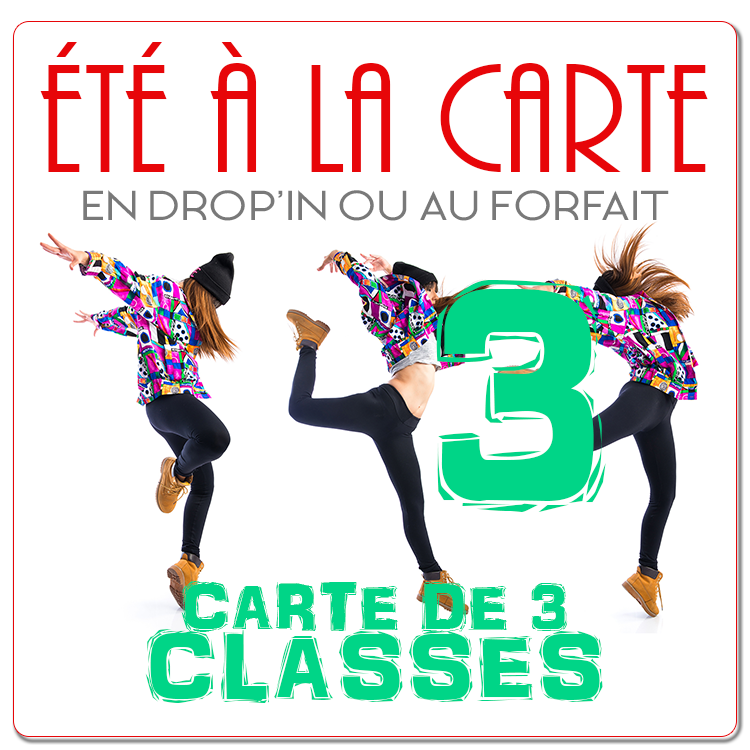 Inscription à 2 cours de danse en Individuel à la session