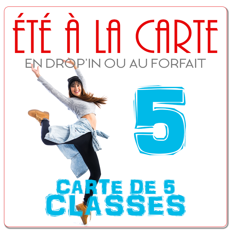 Inscription à 3 cours de danse en Individuel à la session