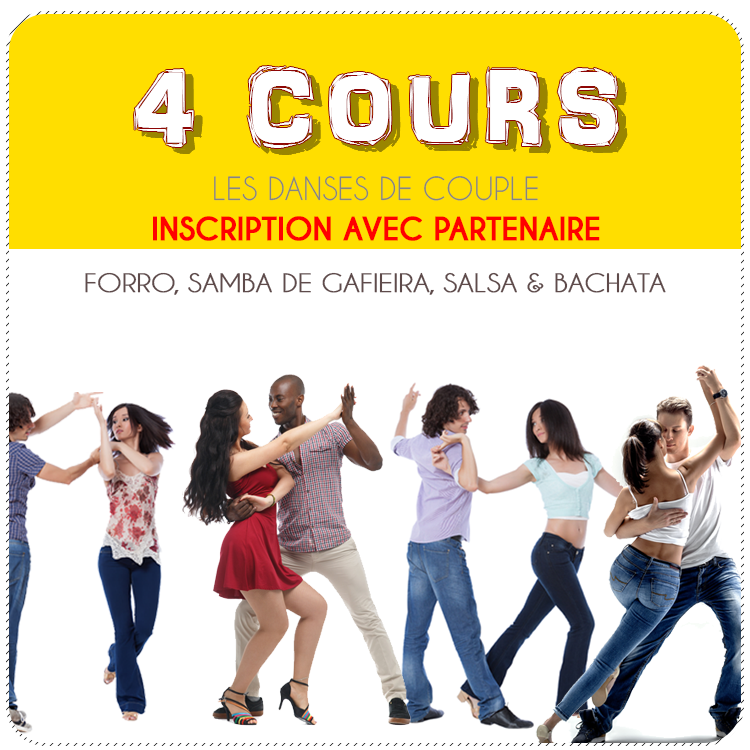 Inscription à 3 cours de danse