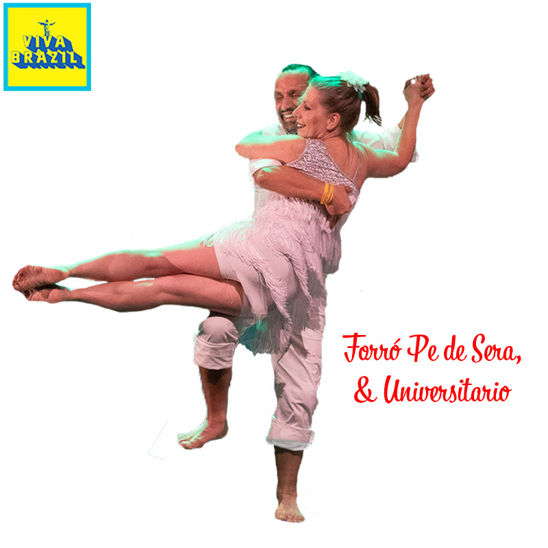 Cours de Danse de danses brésiliennes de couple, Forró et samba de gafieira