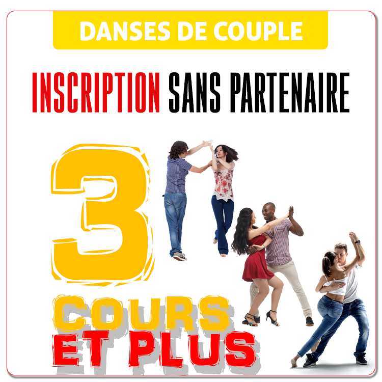 Inscription à 1 cours de danse