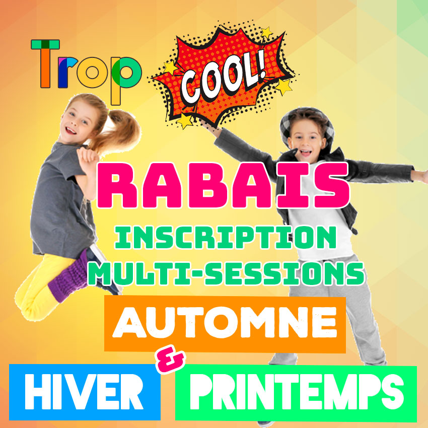  Rabais Spéciale de Pré-inscription